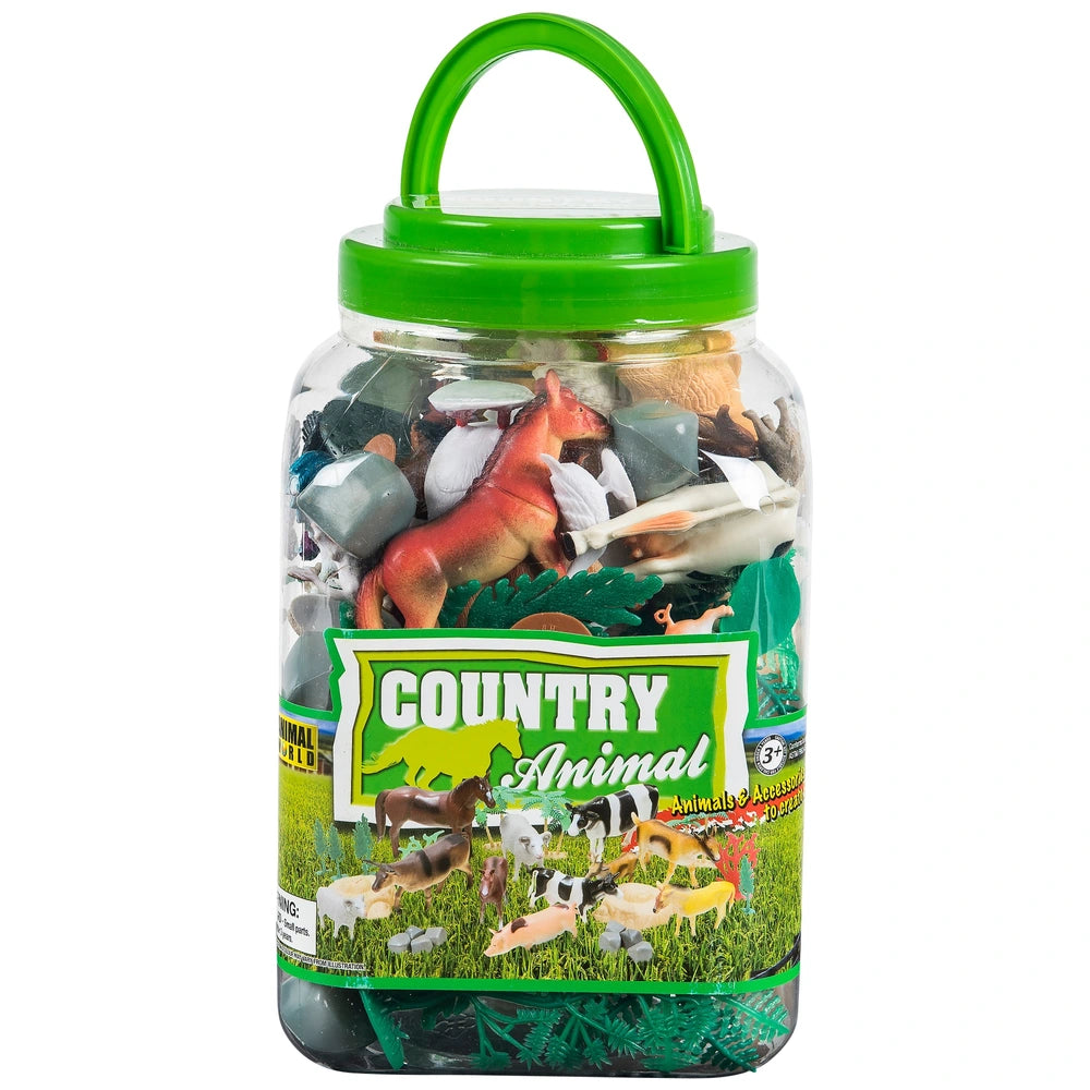 Country Animal Farm 60 Piece Set