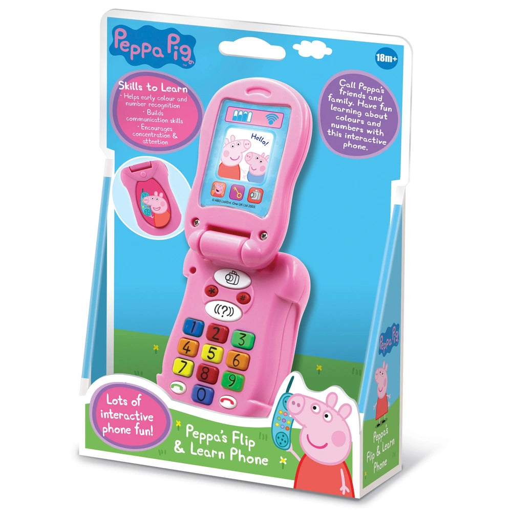 Peppa Pig's Flip And Learn Phone