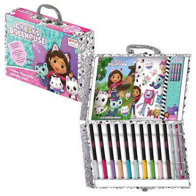 Gabby's Dollhouse Colour Your Own Activity Case