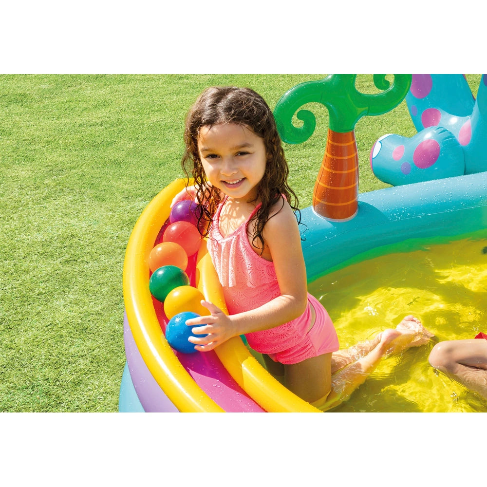 Intex Dinoland Paddling Pool Play Centre