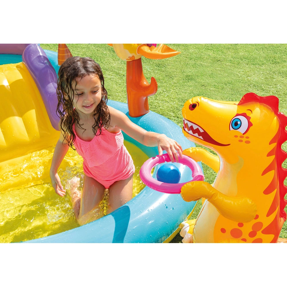 Intex Dinoland Paddling Pool Play Centre