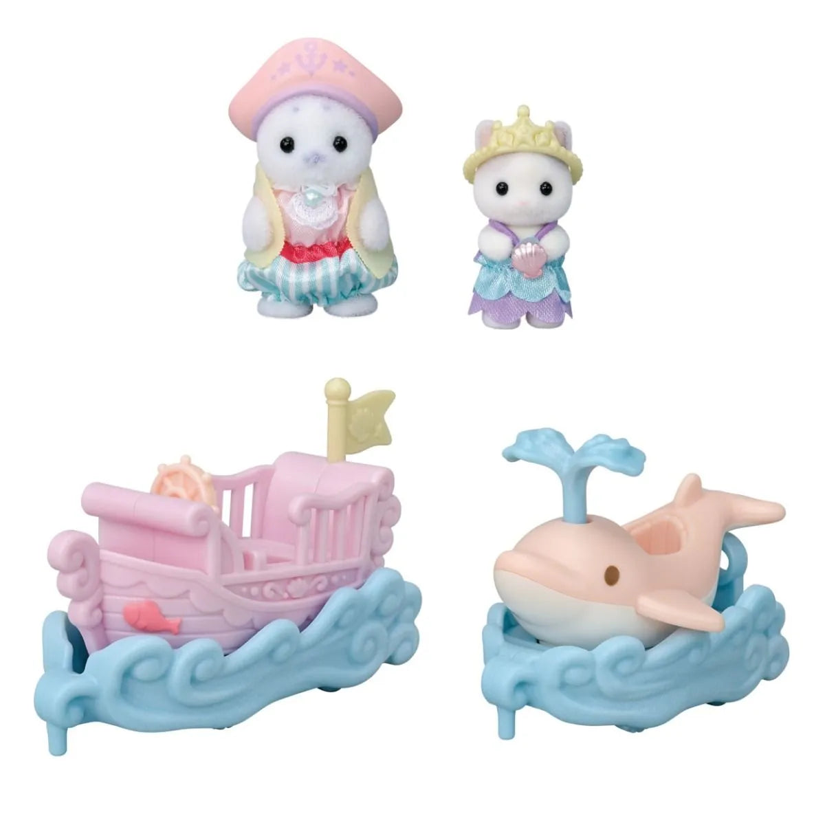 Sylvanian Families Amusement Park Ride Set - Ride The Waves