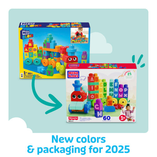 Mega Bloks Abc Learning Train