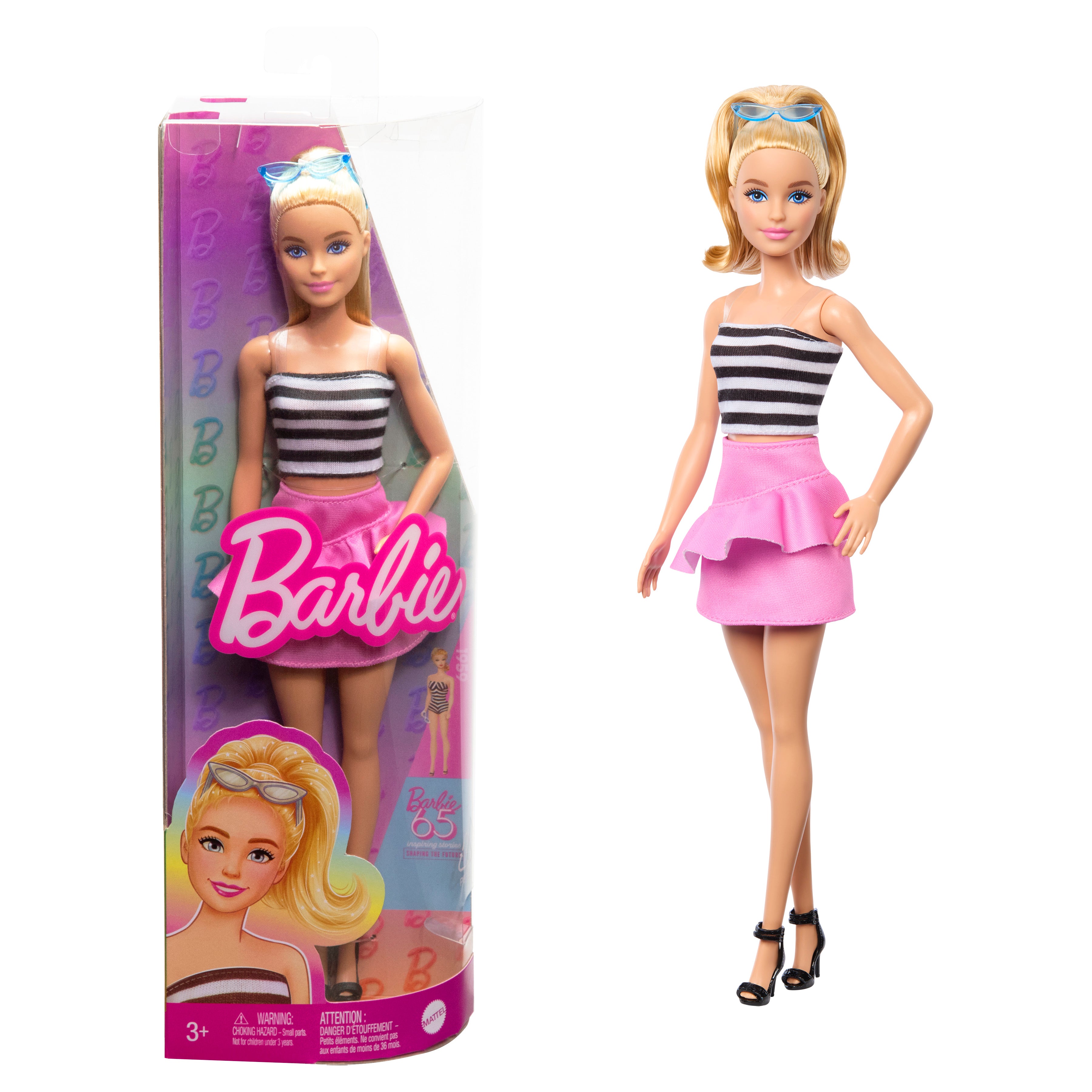 Barbie Fashionista Black & White Classic Doll