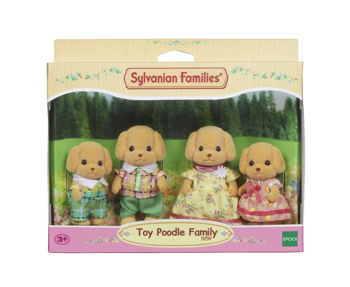 Sylvanian Families Toy Poodle Family