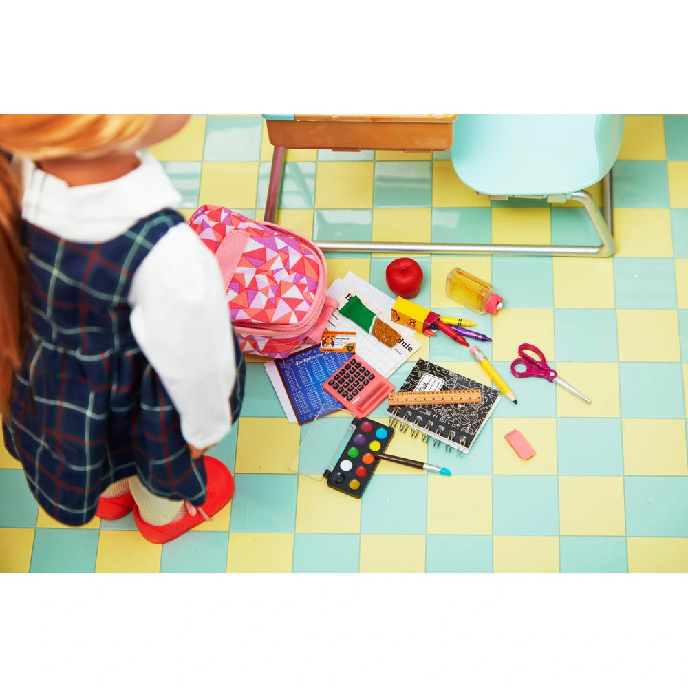 Our Generation School Supplies Off To School Accessory Set