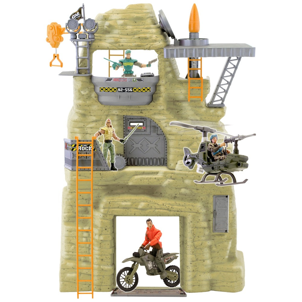 The Corps Rock Mountain Stronghold Massive Playset