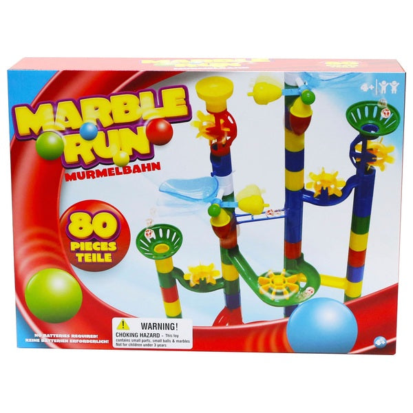 Marbulous Box Marbulous Marble Run 80 Piece Game