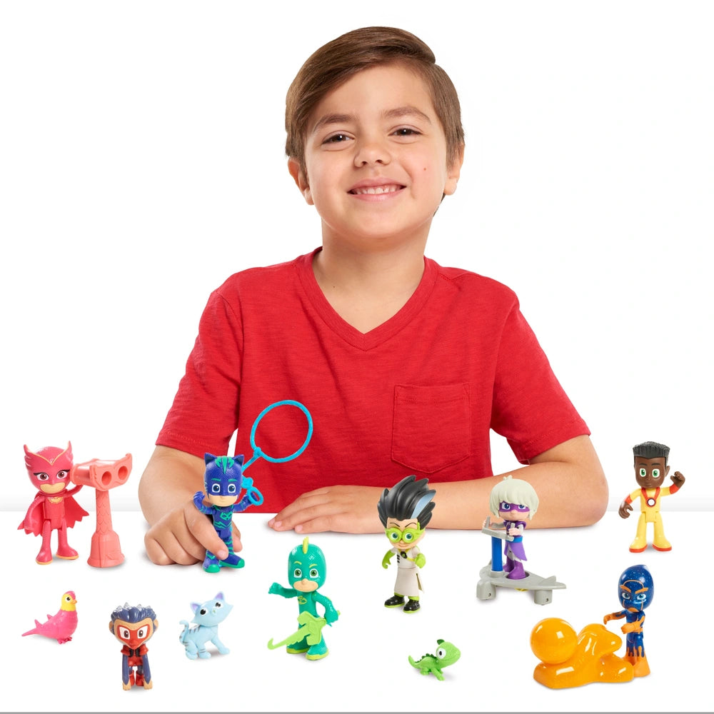 Pj Masks Action Figures Deluxe Pack With Accessories
