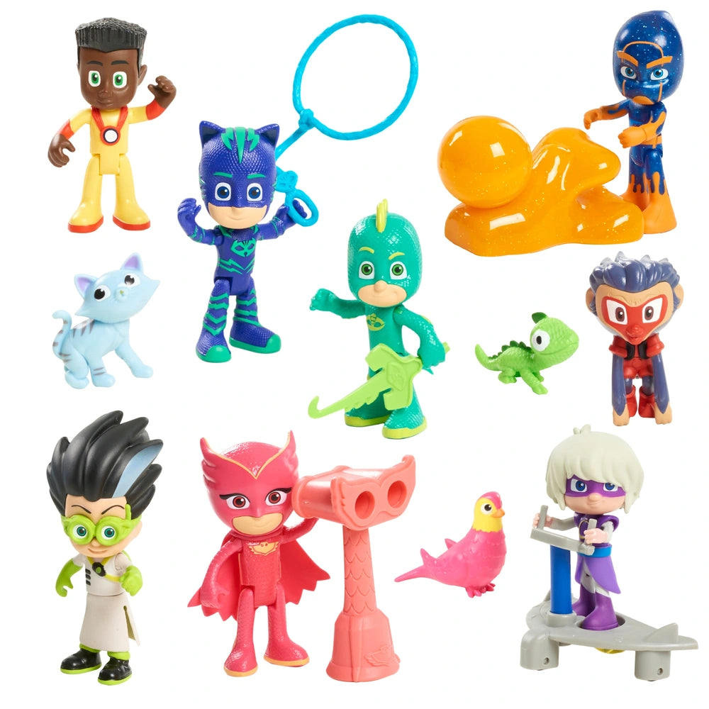 Pj Masks Action Figures Deluxe Pack With Accessories