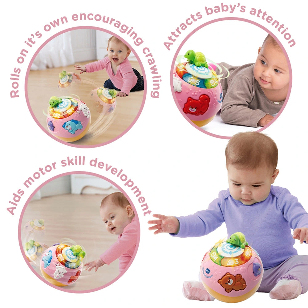 Vtech Crawl And Learn Bright Lights Ball Pink