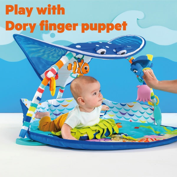 Bright Starts Disney Baby Finding Nemo Mr. Ray Ocean Lights Baby Gym