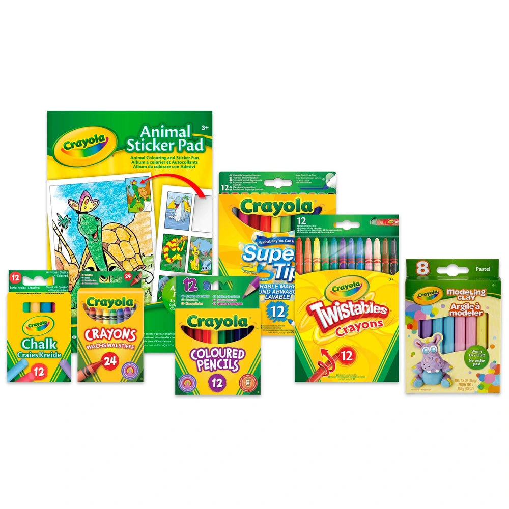 Crayola Colour And Create Tub 70 Piece Set