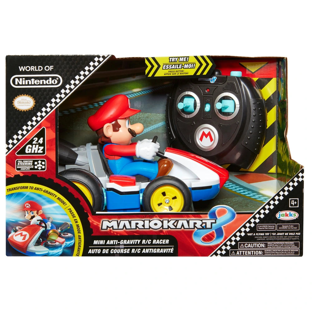 Nintendo Super Mario Remote Control Mini Anti-Gravity Mario Kart Racer
