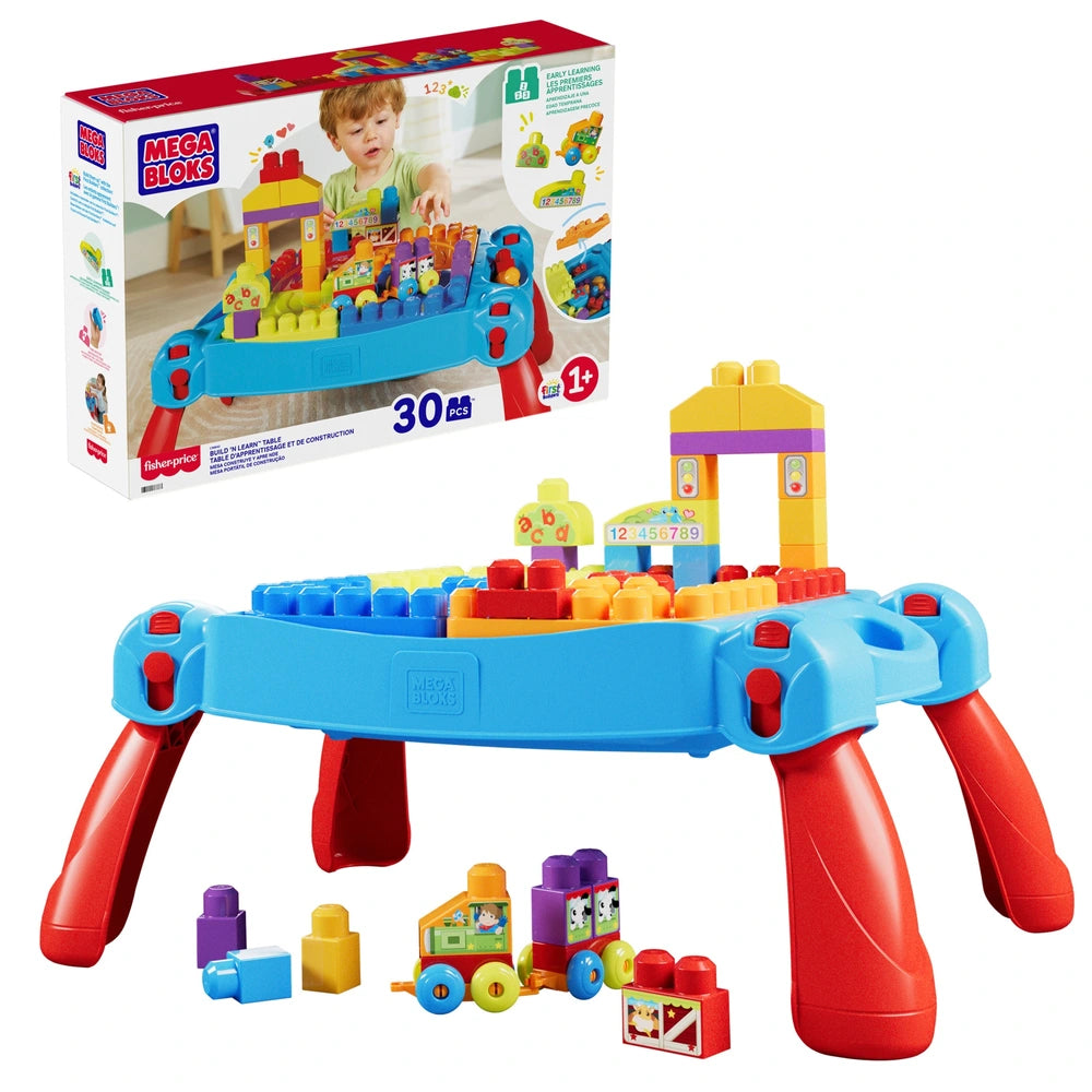 Mega Bloks Build'n Learn Table