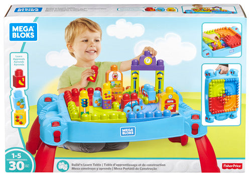 Mega Bloks Build'n Learn Table