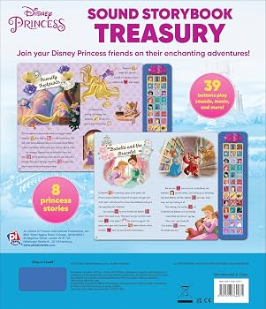 Disney Princess Sound Storybook Treasury Interactive Book