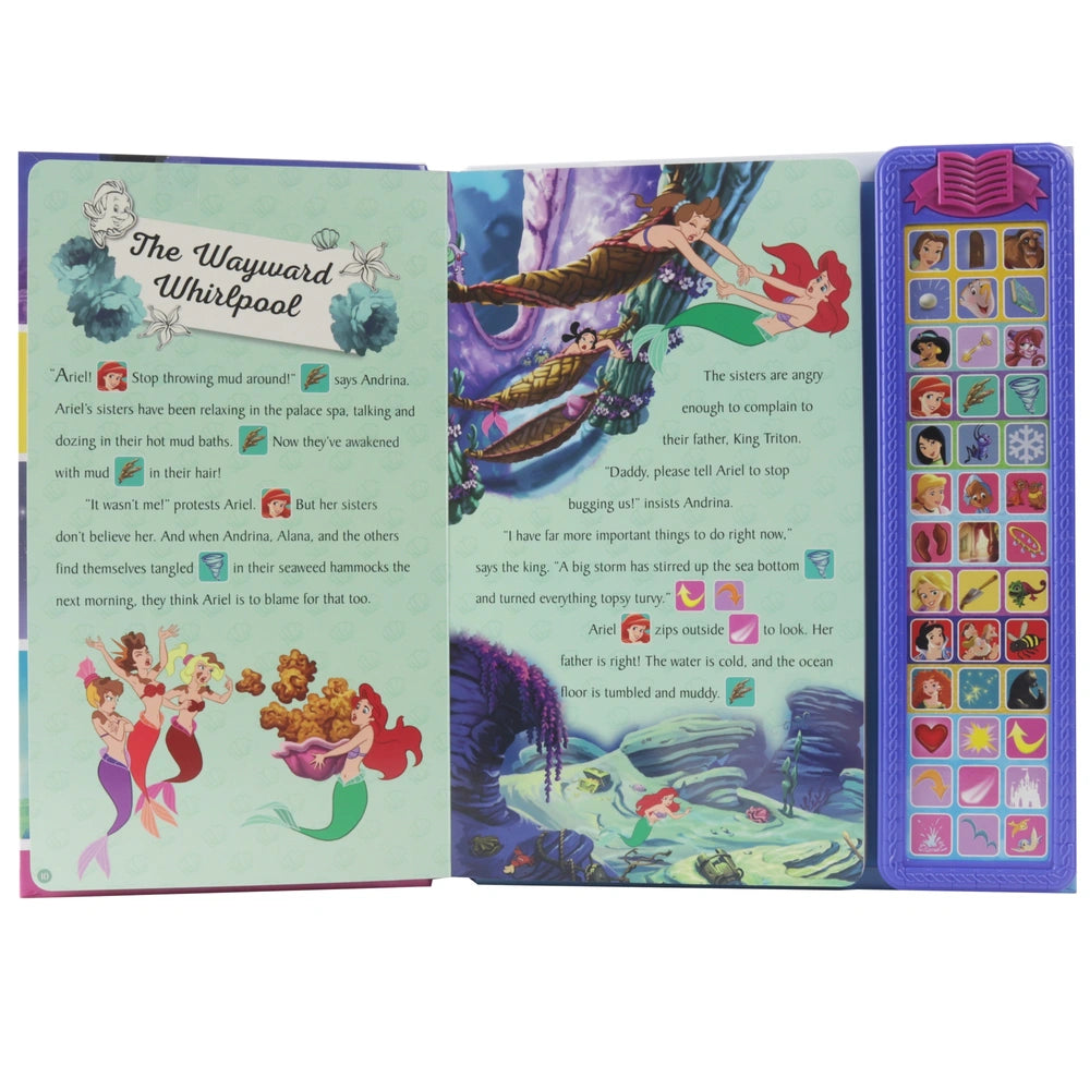 Disney Princess Sound Storybook Treasury Interactive Book