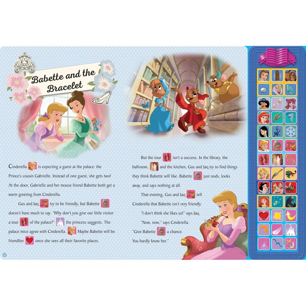 Disney Princess Sound Storybook Treasury Interactive Book