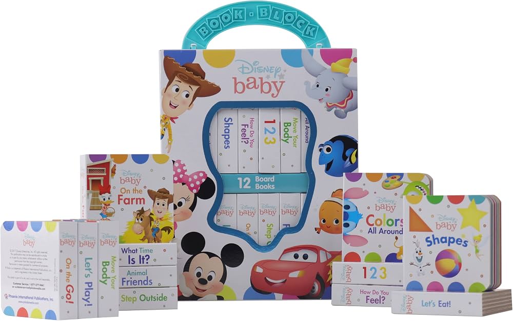 Disney Baby My First Library Board Book Set Assortment