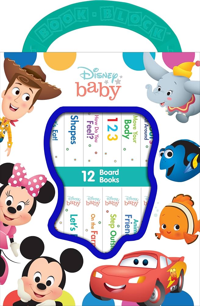 Disney Baby My First Library Board Book Set Assortment