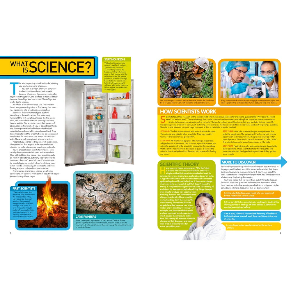 National Geographic Science Encyclopedia Hardback Book