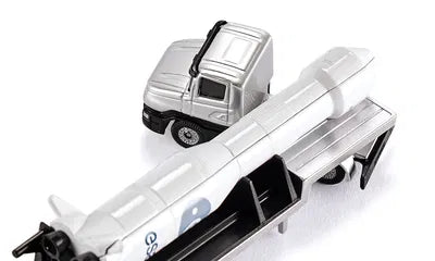Siku Low Loader With Rocket 1.87 Scale