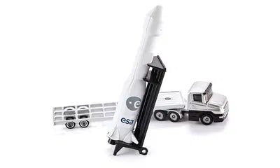 Siku Low Loader With Rocket 1.87 Scale