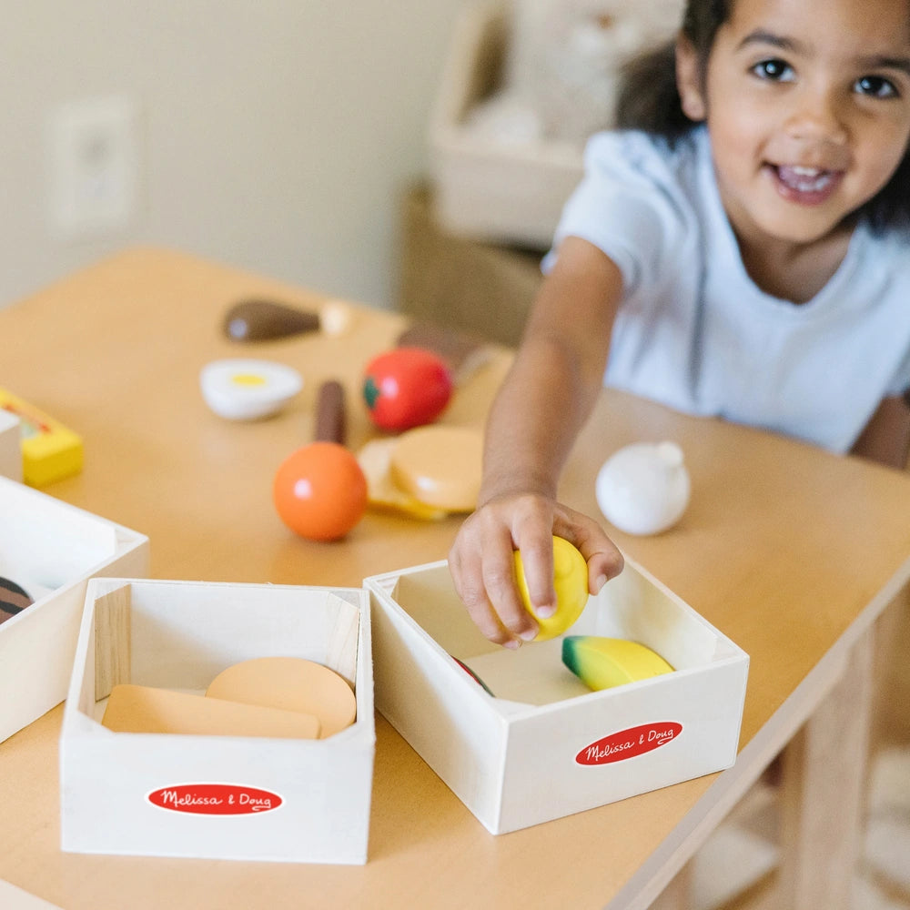 Melissa & Doug Wooden Food Groups Set