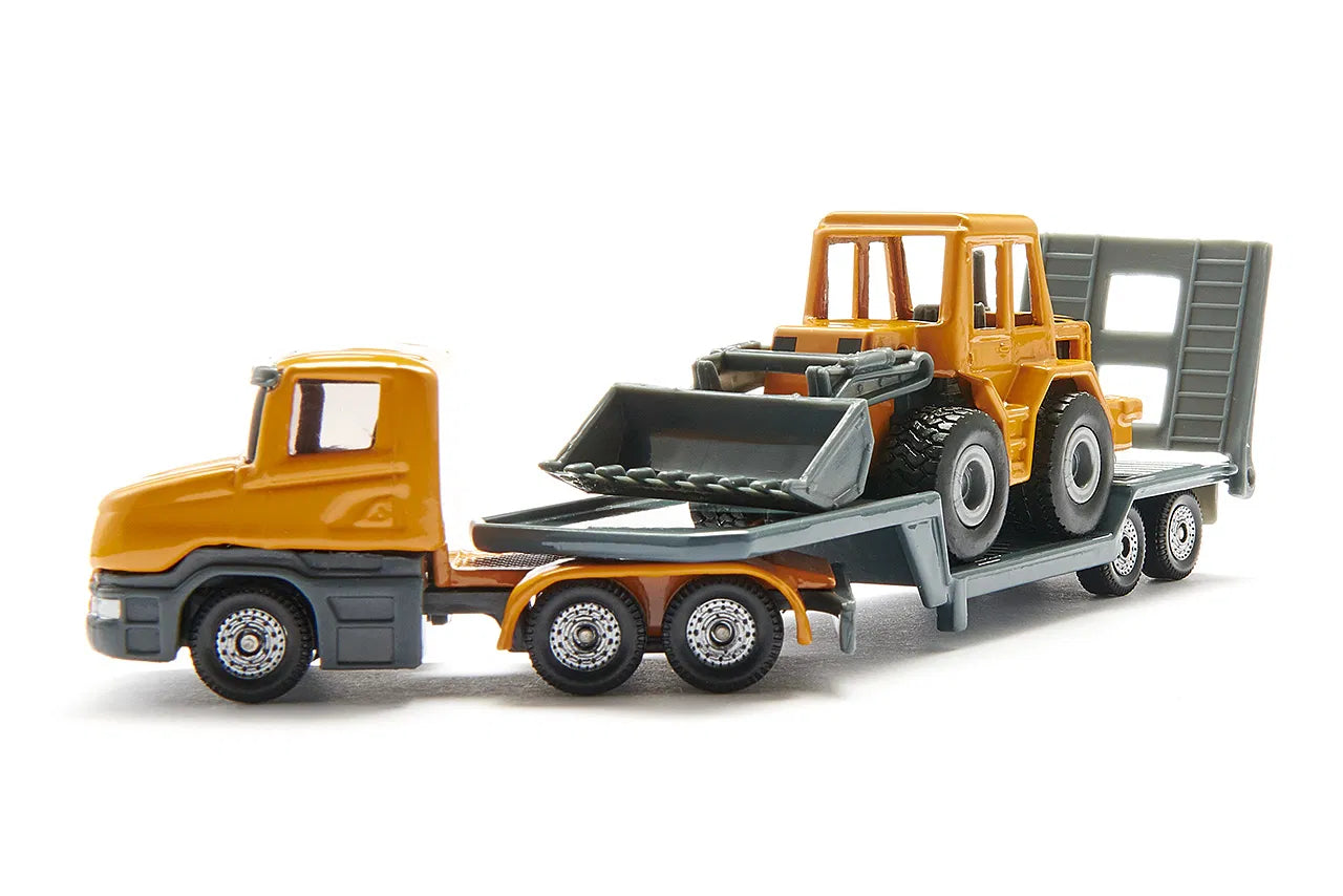 Siku Low Loader With Front Loader 1:87 Scale