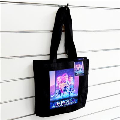 K-Pop Demon Hunters (Key Art) Black Tote Bag