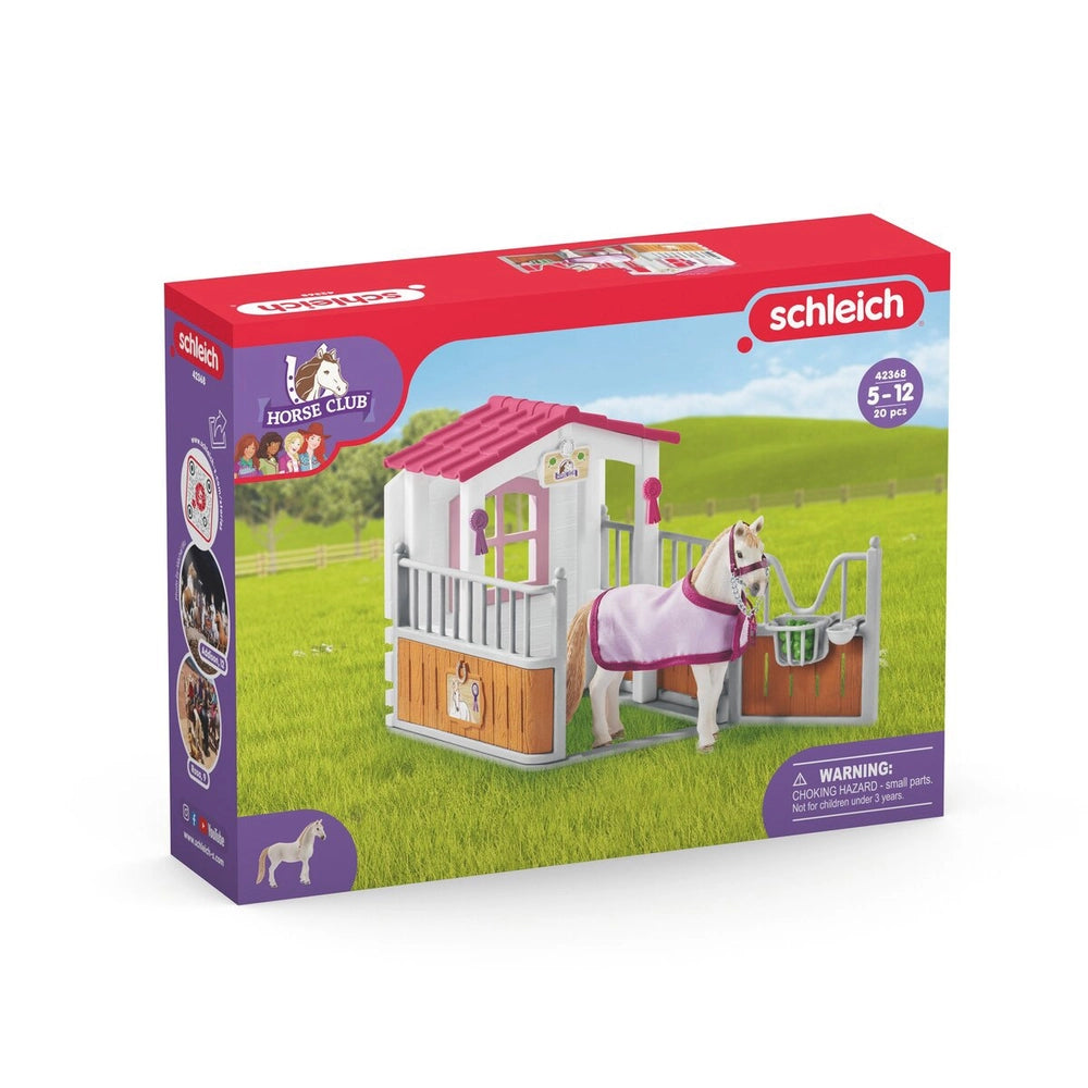 Schleich Horse Club Horse Stall With Lusitano Mare Set