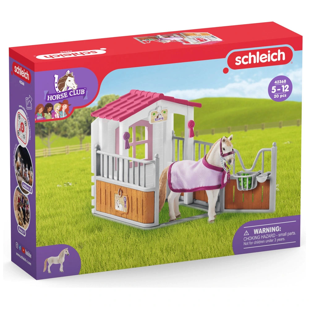 Schleich Horse Club Horse Stall With Lusitano Mare Set