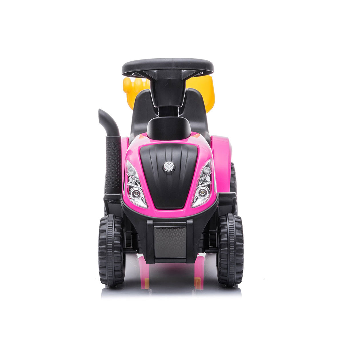 Pink New Holland Tractor Ride On With Trailer