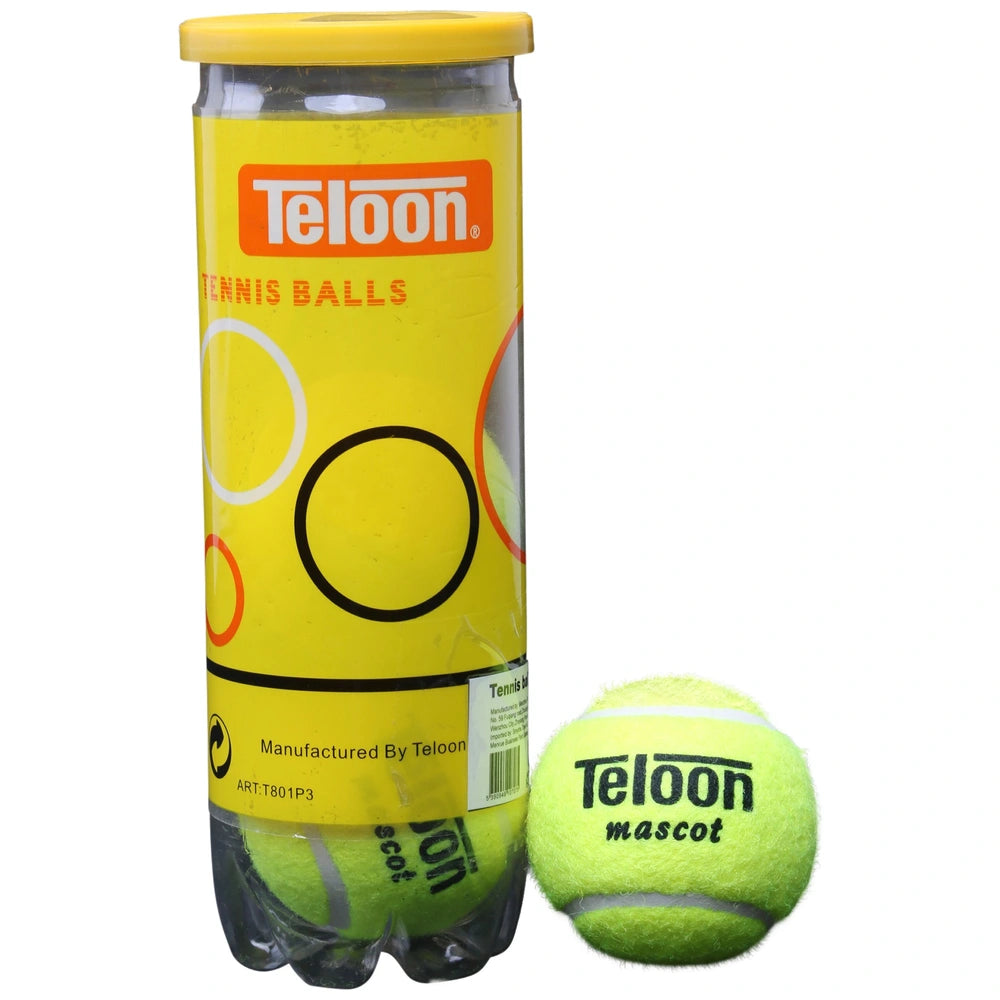 Teloon Mascot Tennis Balls 3 Pack