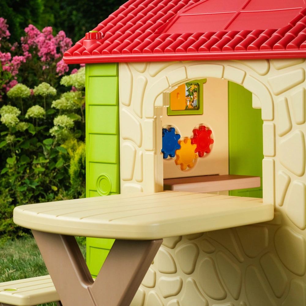 Deluxe Playhouse With Table & Chairs