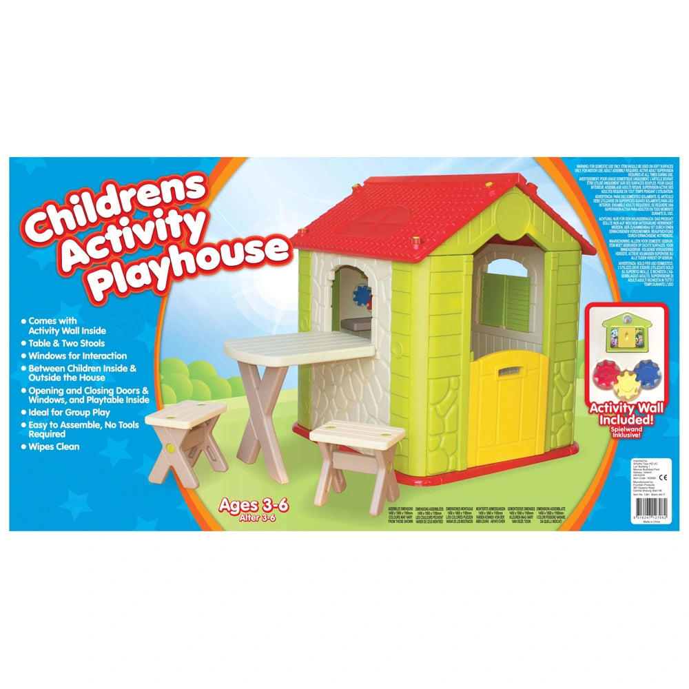 Deluxe Playhouse With Table & Chairs
