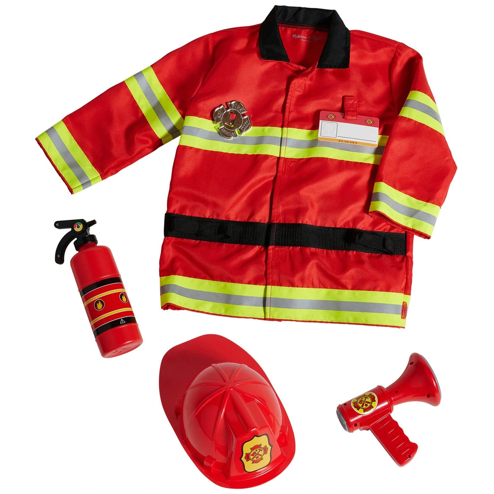 Melissa & Doug Costume Fire Chief Dress-Up Set