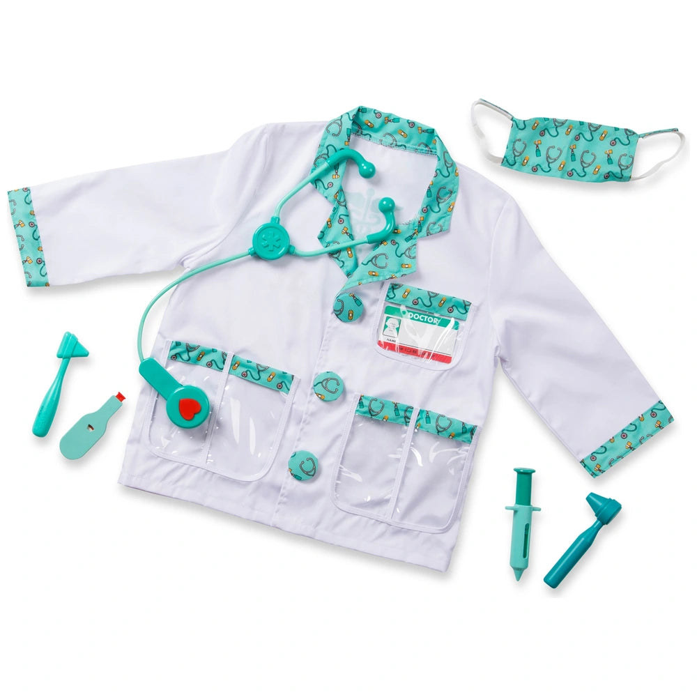 Melissa & Doug Costume Doctor Dress-Up Set 3 - 6 Years