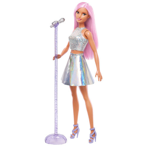 Barbie Careers Pop Star Doll With Microphone