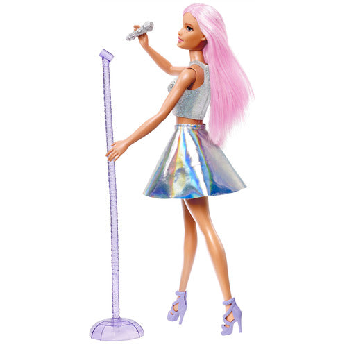 Barbie Careers Pop Star Doll With Microphone