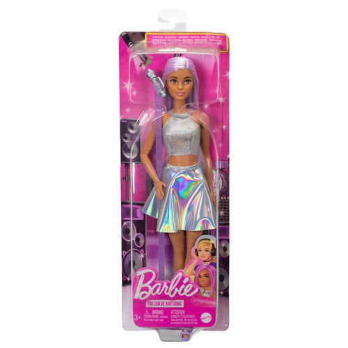 Barbie Careers Pop Star Doll With Microphone