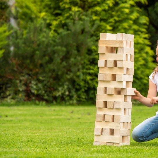 Giant Wooden Tumbling Tower Blocks