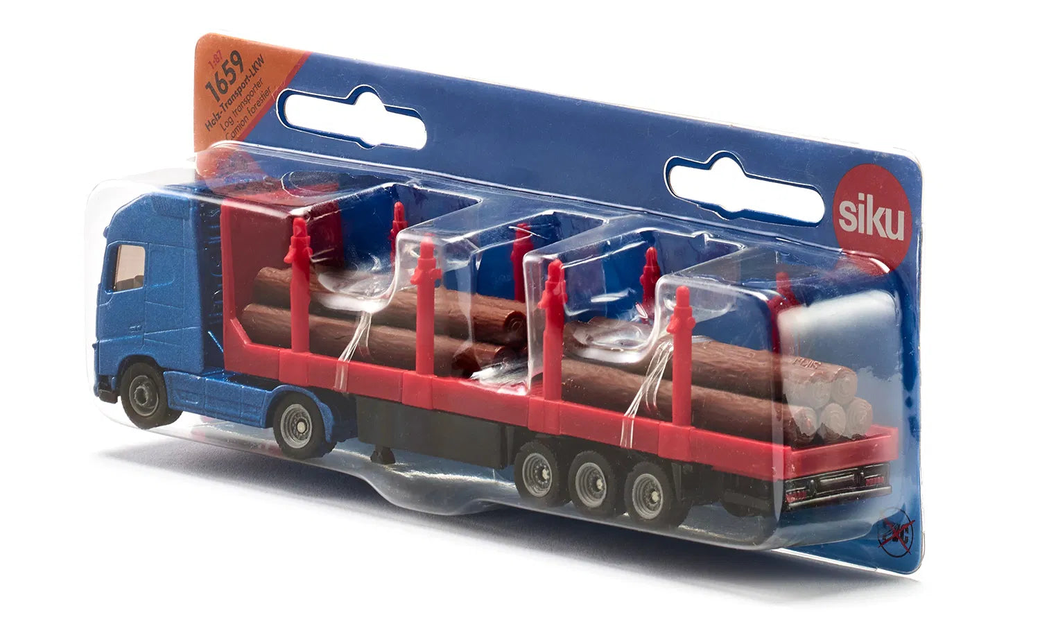 Siku Log Transporter 1:87 Scale