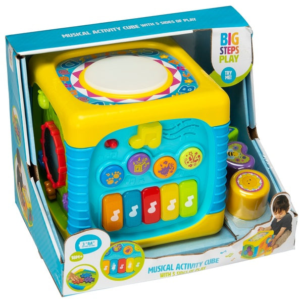 Big Steps Play Music Fun Activity Cube