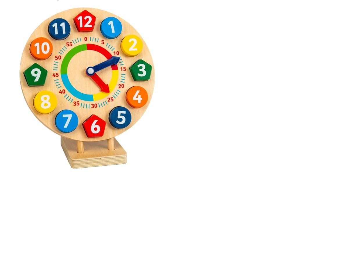 Squirrel Play Wooden Tick Tock Clock