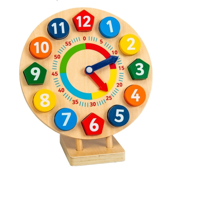 Squirrel Play Wooden Tick Tock Clock