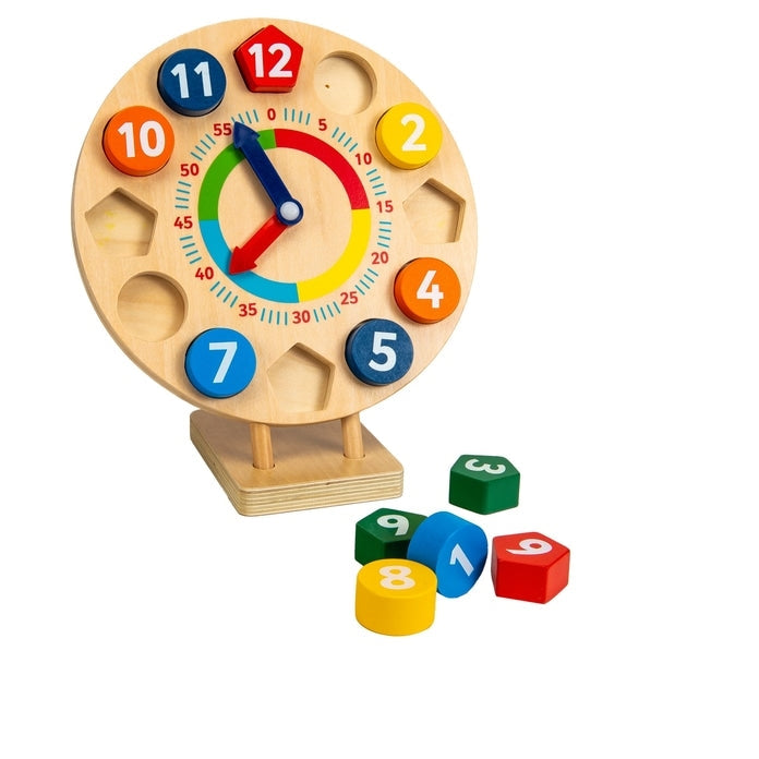 Squirrel Play Wooden Tick Tock Clock