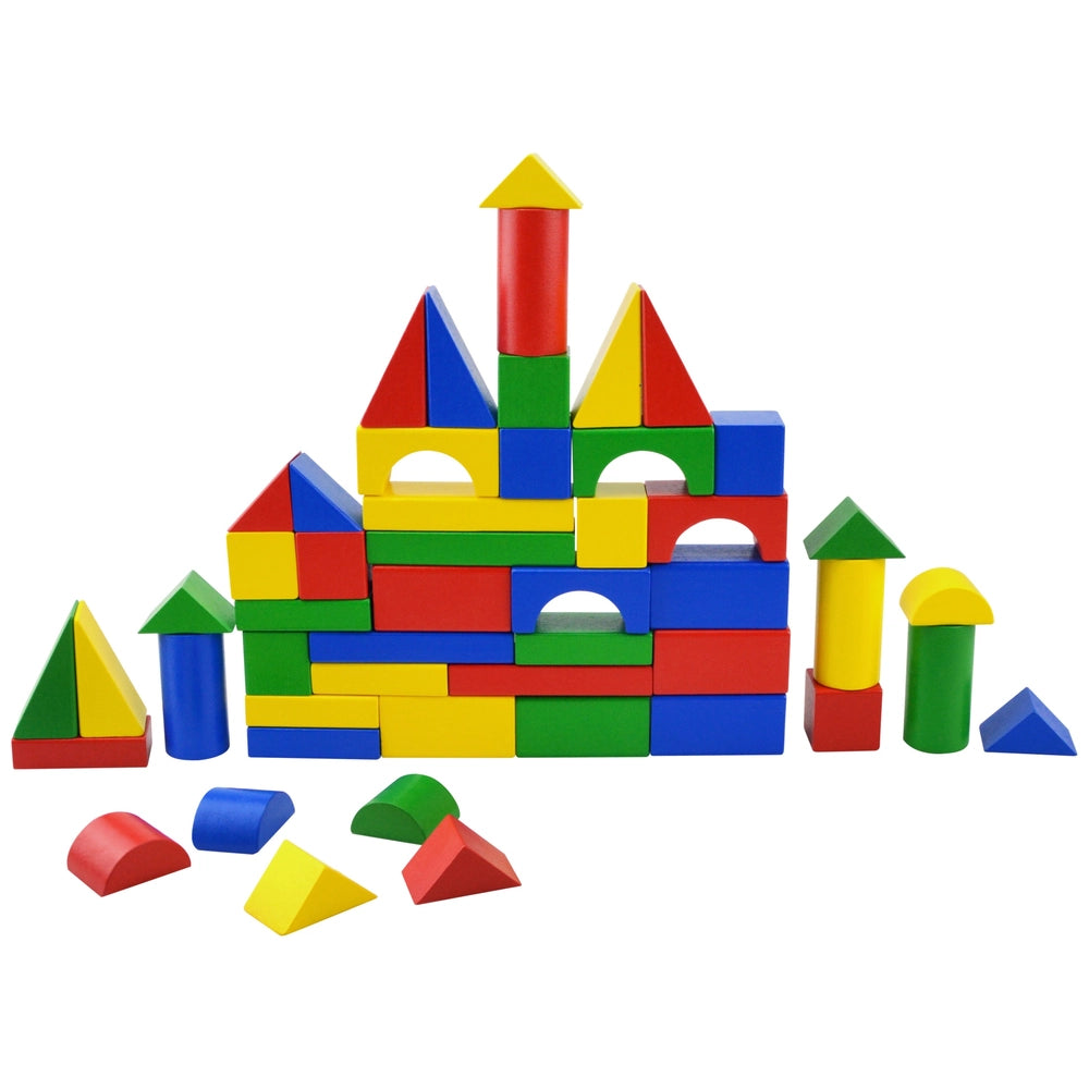 Squirrel Play Wooden Building Blocks 50 Piece Set