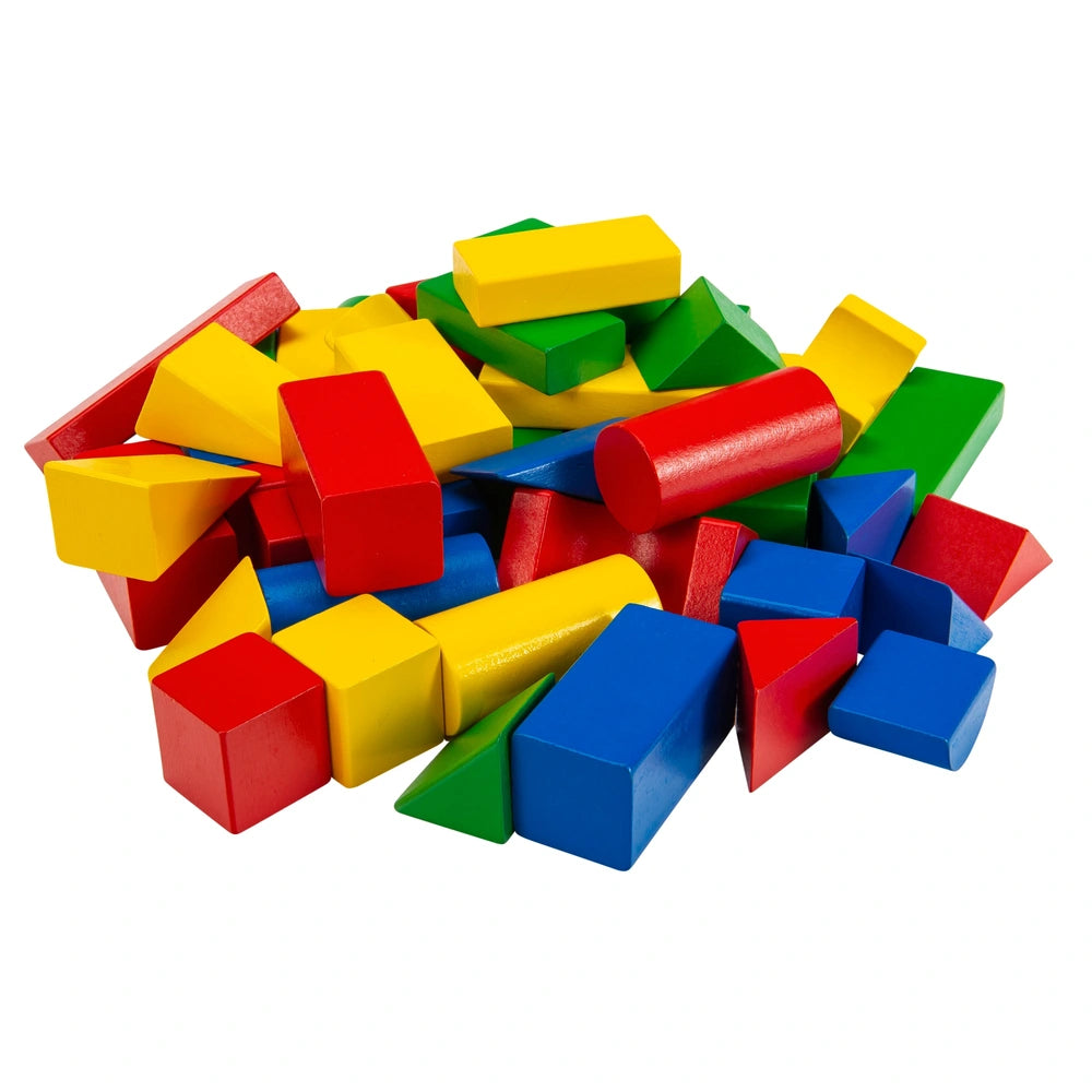 Squirrel Play Wooden Building Blocks 50 Piece Set